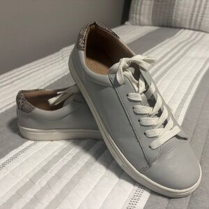 Loft Grey Sneakers (Animal Print detail)